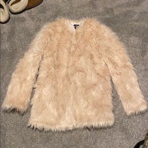 Faux fur jacket